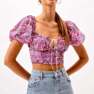 For Love & Lemons Katarina Top - Large. Like New!